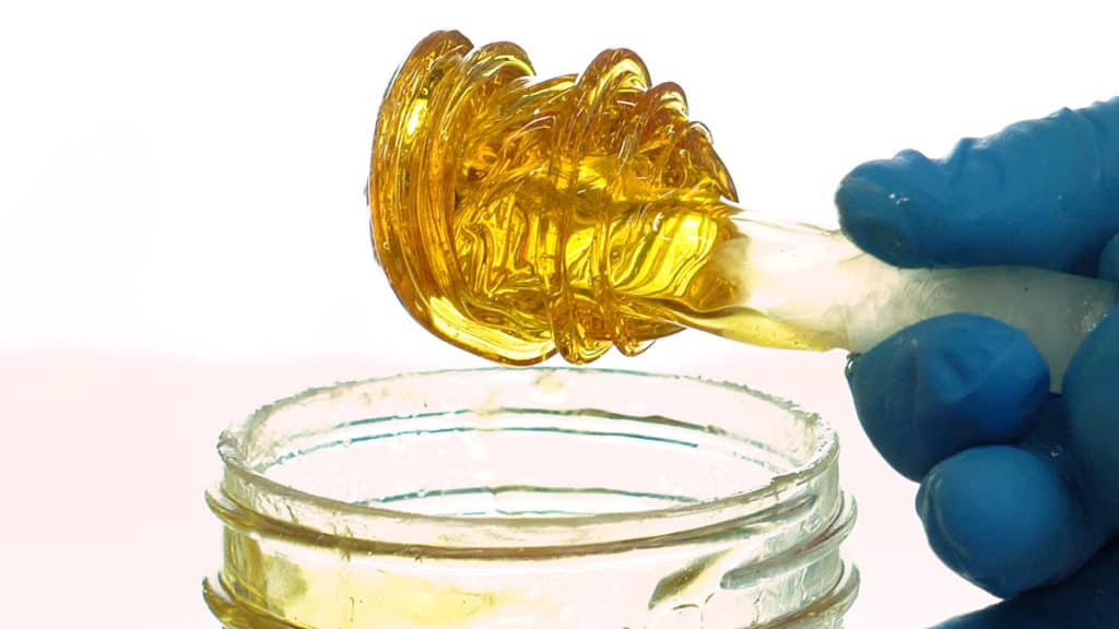 CBD Distillate swirl