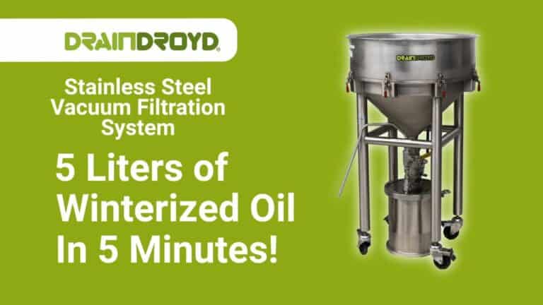 DRAINDROYD: Vacuum Filtration System