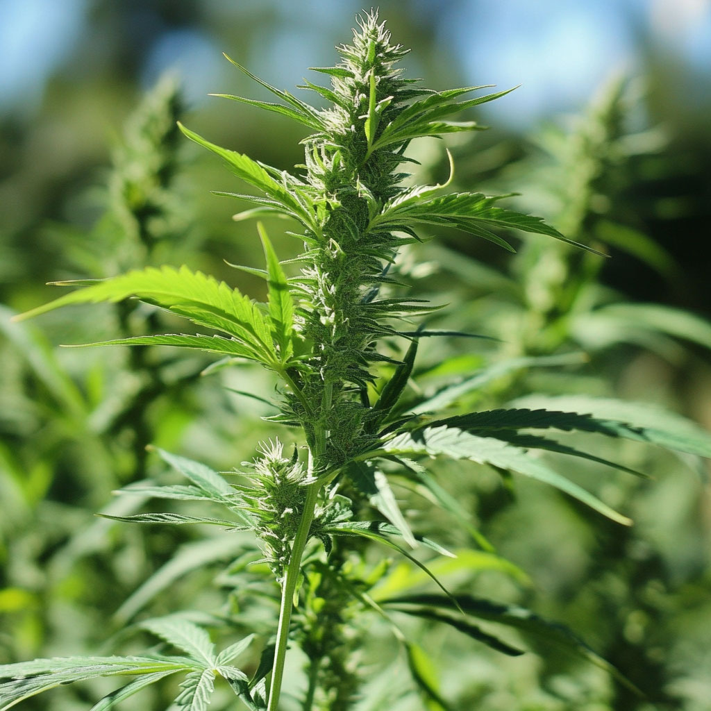 hemp close up
