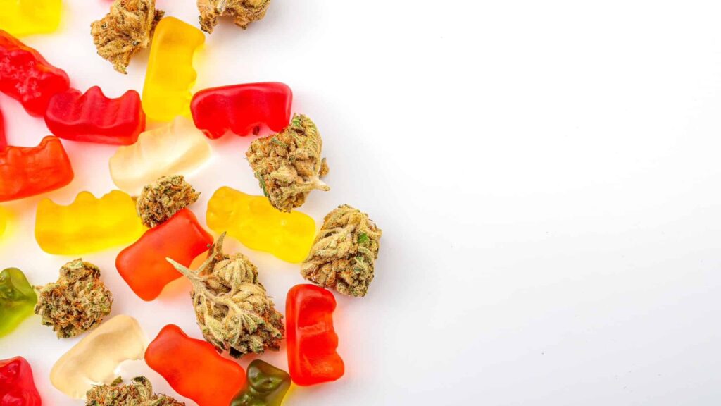 Edible gummies and cannabis