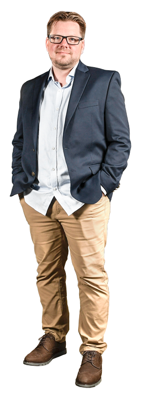 jon standing