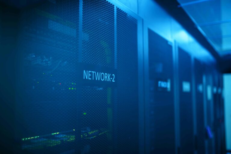 data center close up