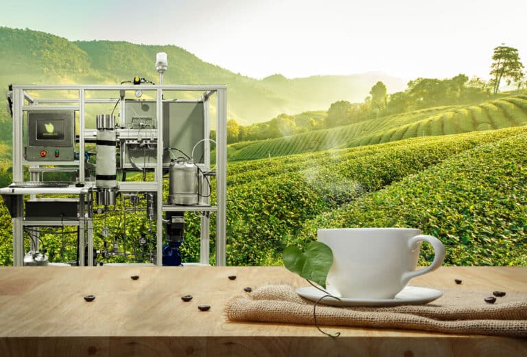 subcritical water extractor in a field