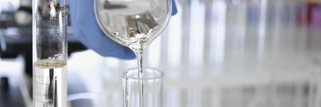 clarified clear pouring