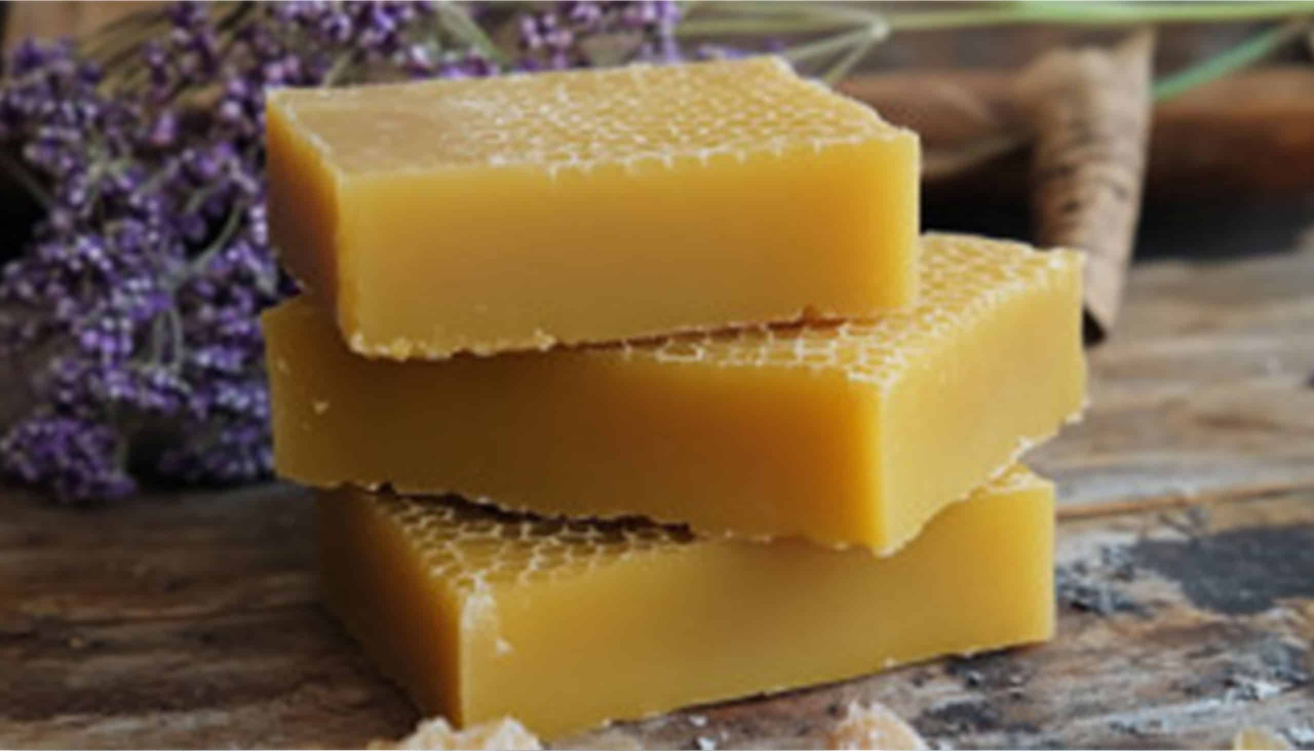 beeswax block