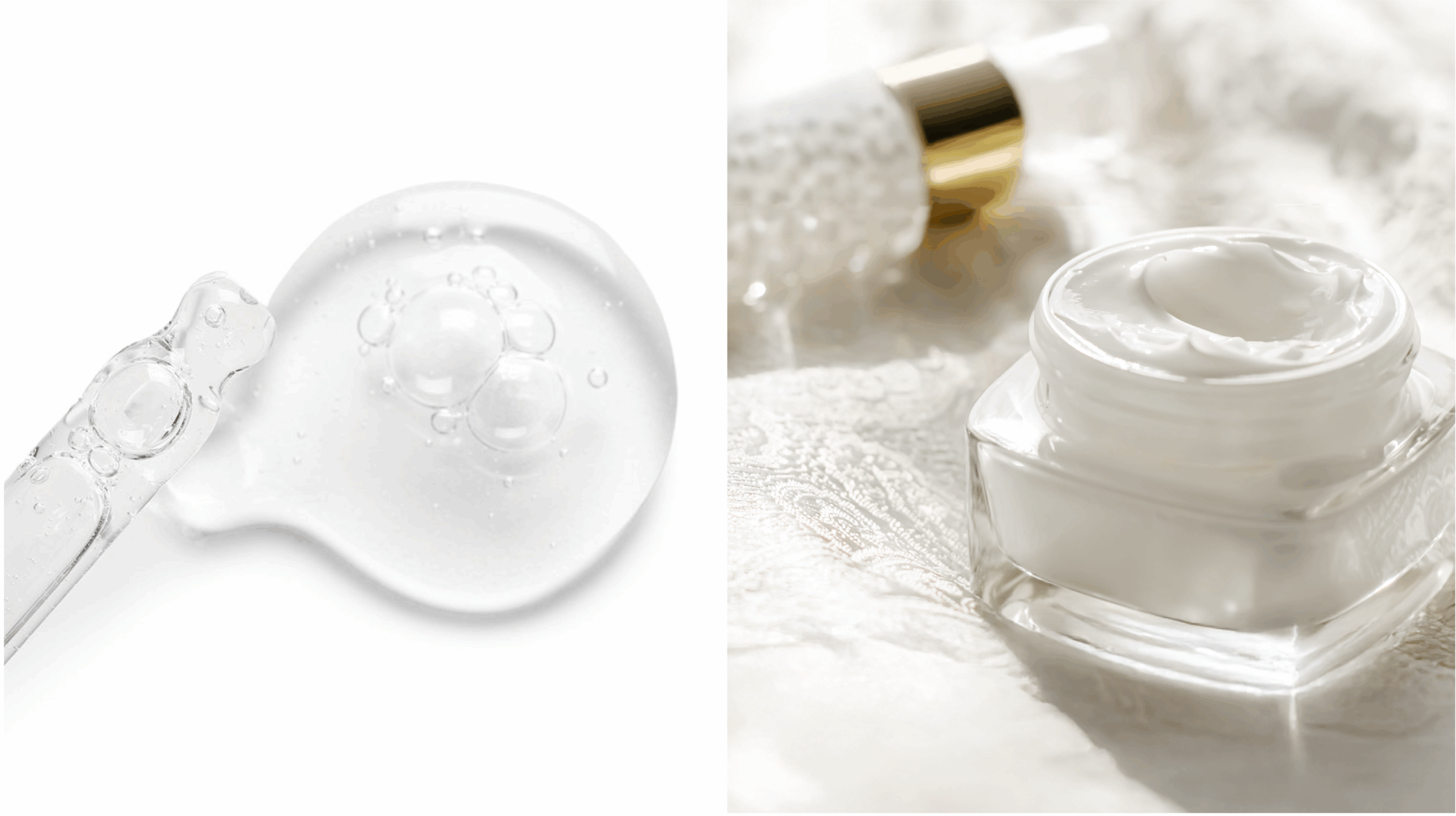 clear oil cream